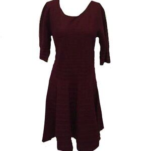Ivanka Trump 3/4 Sleeve Knit Mini Dress